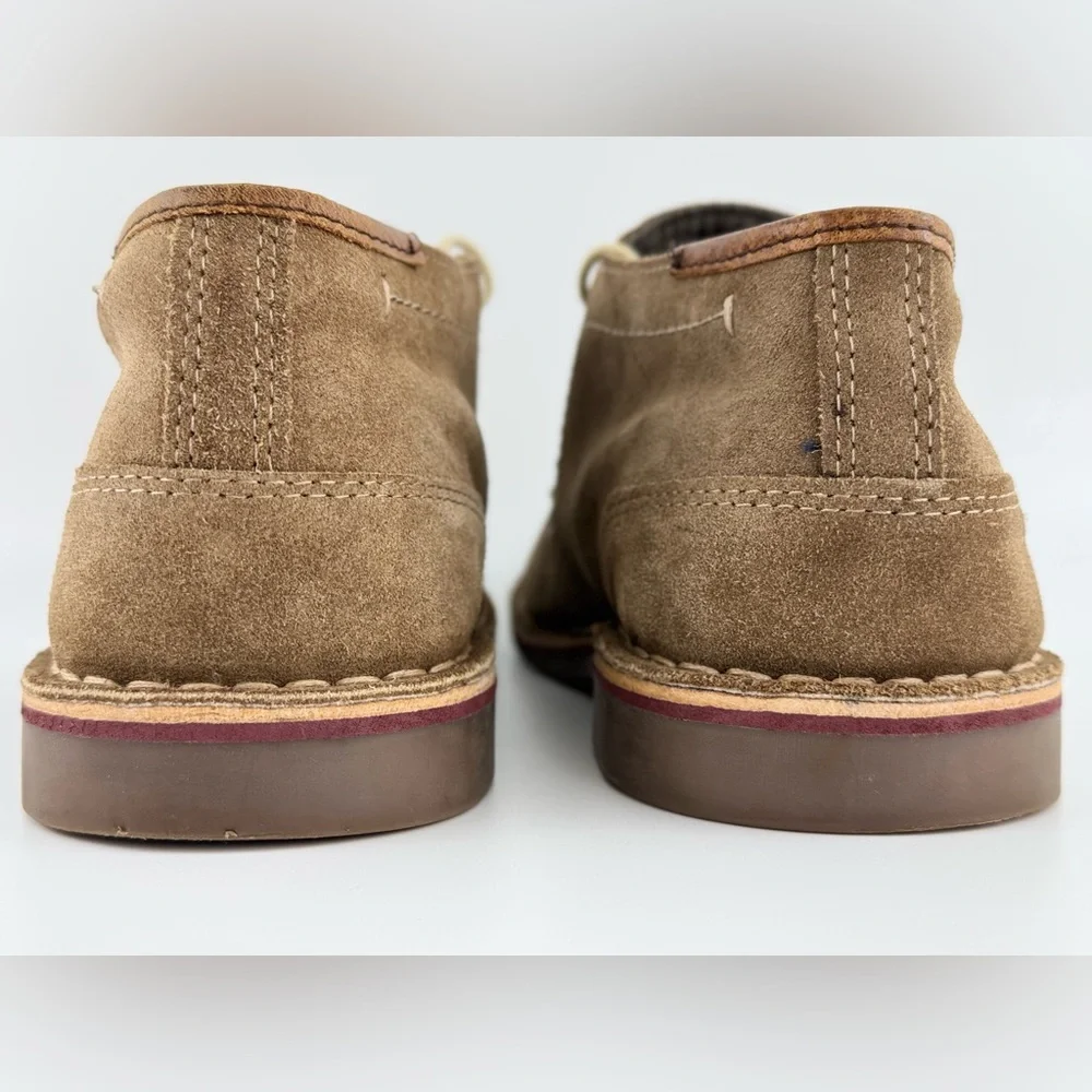 Kenneth Cole Reaction Men's Desert Sun Suede Chukka Boots, Taupe Size 10